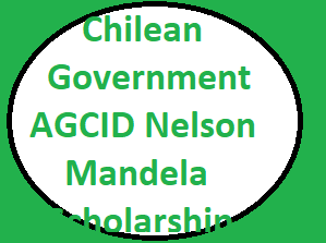 Chilean Government AGCID Nelson Mandela Scholarship