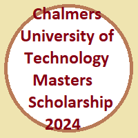 Chalmers University of Technology Masters Scholarship 2024