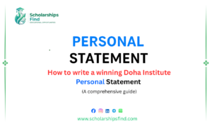 Master the Essay: How to Write a Winning Doha Institute Personal Statement