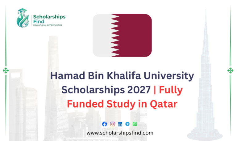 Hamad Bin Khalifa University Scholarships 2027 in Qatar