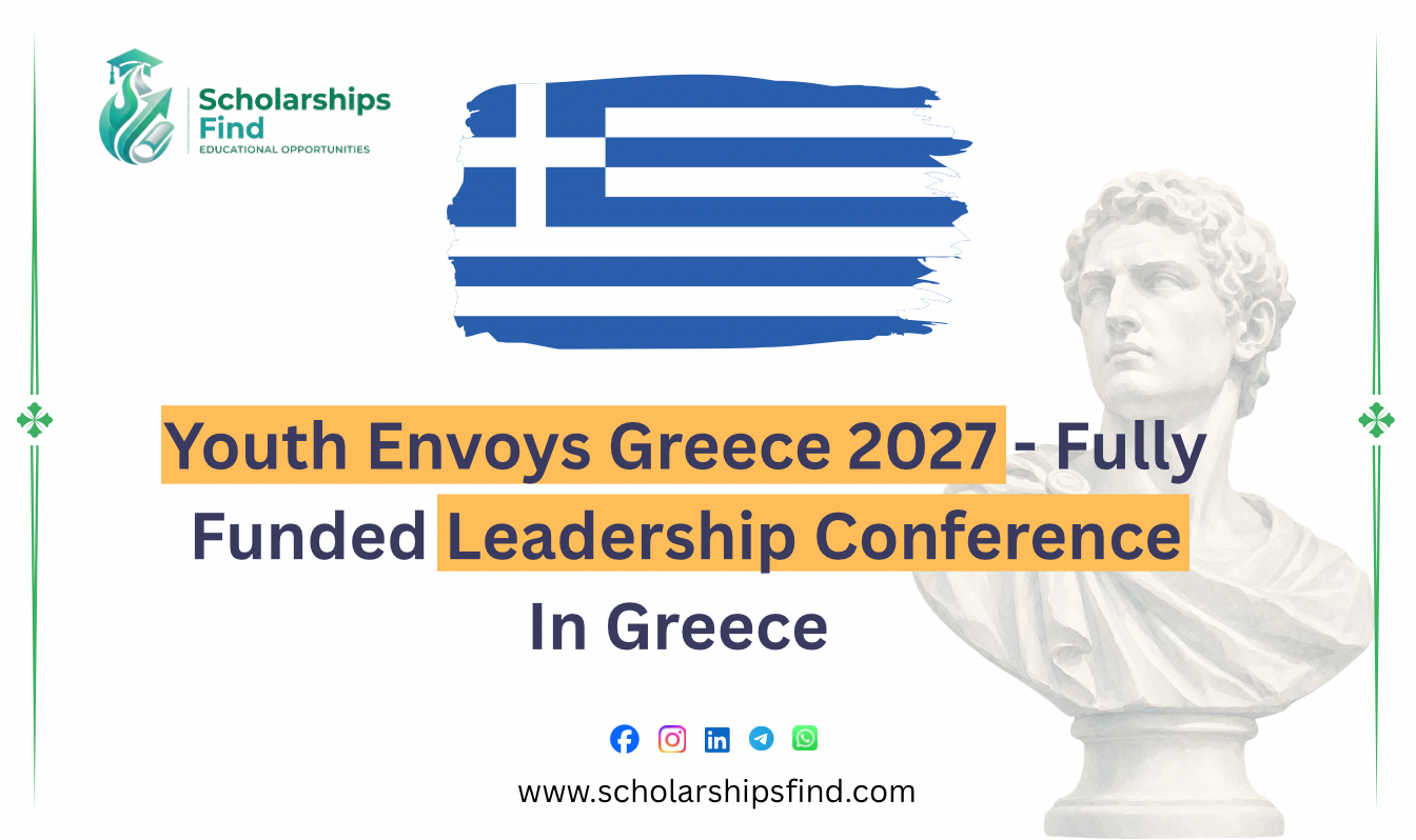 Youth Envoys Greece 2027 fully funded leadership conference in Athens