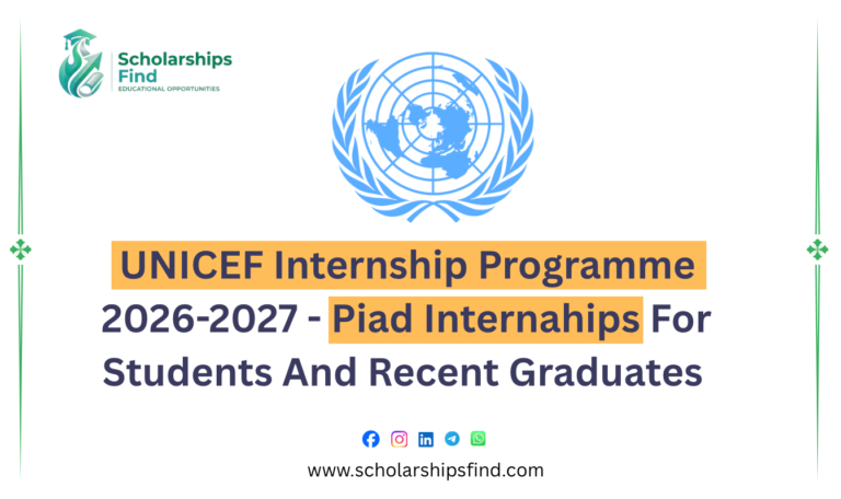 UNICEF Internship 2026–2027 for students and recent graduates