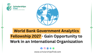 World Bank Government Analytics Fellowship 2027 for government officials